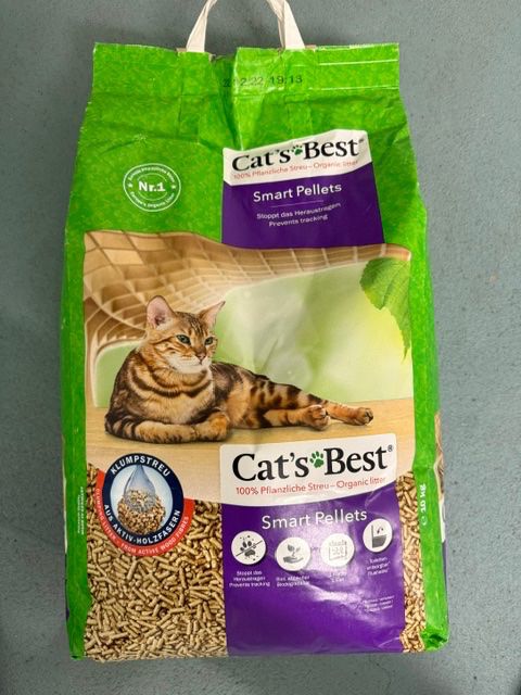 WC: Cats Best Katzenstreu – Neu und originalverpackt aus Zollikon von cmf3 1