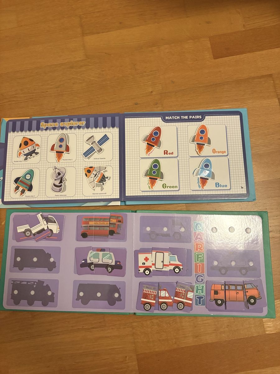 Libri: Quiet Books for toddlers, educational, two books set – Usato da Riehen venduto da vel_8xqm 1