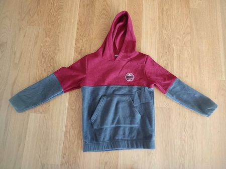Fleecekapuzenpullover für Knaben in Gr. 146