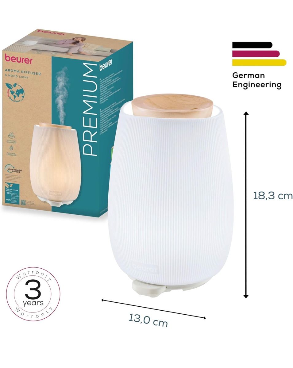 Beurer Diffuseurs: Beurer LA 45 Aroma Diffuser Keramik 140ml LED – Neu OVP – Neuf avec emballage d'origine à Suhr par SchnapperCH 1