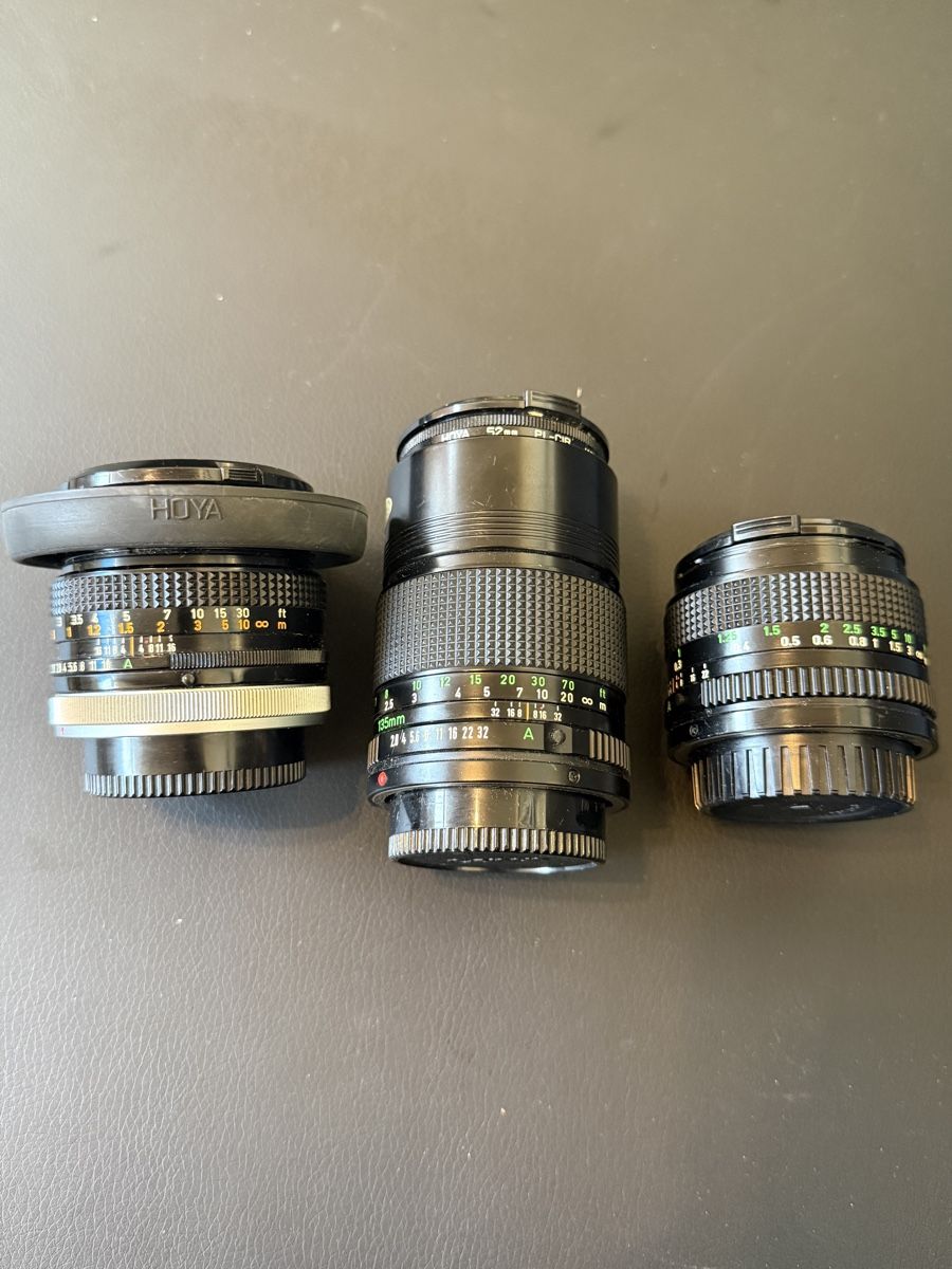 Canon Fotocamera: Ensemble Reflex Argentique CANON AE-1 avec Objectifs – Usato da Ardon venduto da Momovs99 7