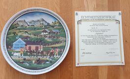 6 Sammelteller Appenzeller Traditionen