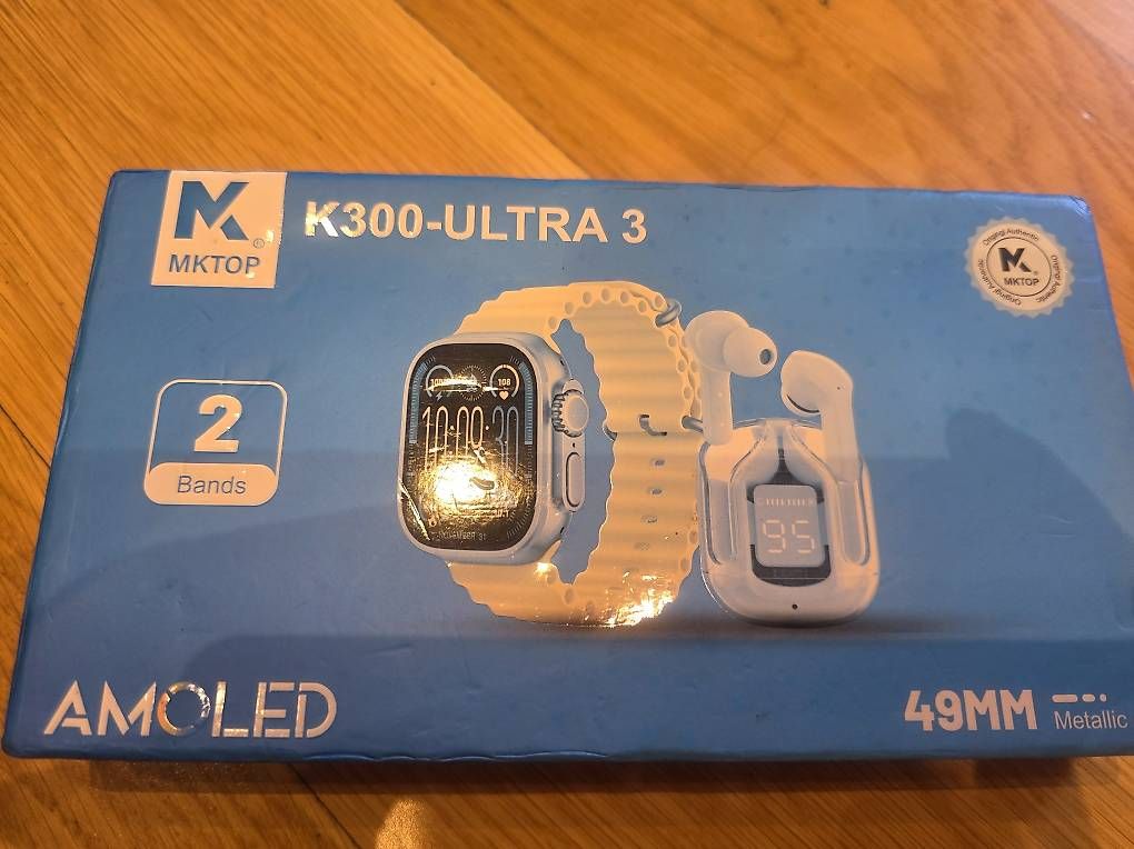 Uhren: Smartwatch K300 Ultra 3 – Gebraucht aus Moudon von dek_m2kj