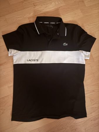 Lacoste Polo Shirt schwarz Grösse M gebrauchter Zustand