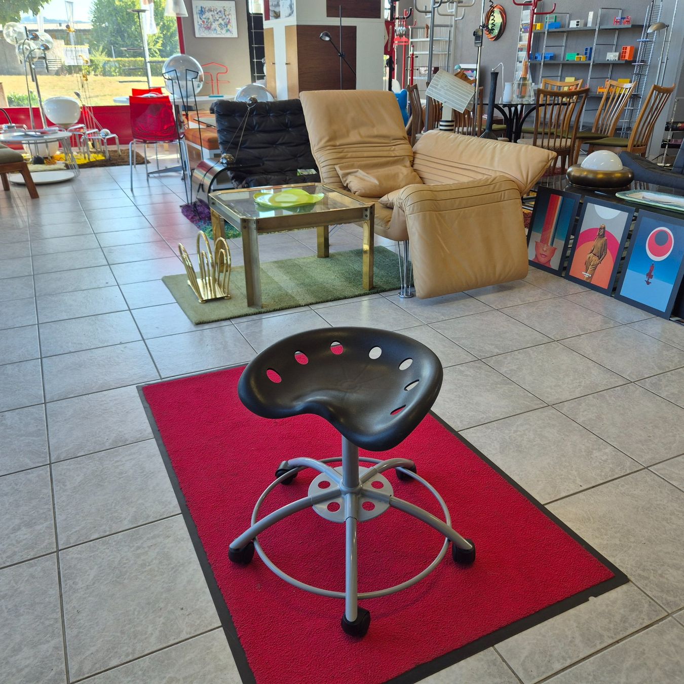 Ikea Hocker: Ikea Traktor Stool Bürostuhl Arbeitshocker Hocker Rollhocker – Gebraucht aus Nottwil von Wondewa-Shop 8