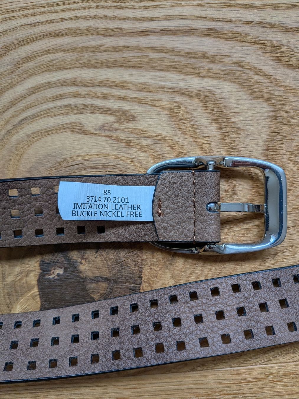 Gürtel: Gürtel dunkelbraun Grösse 85 – Neu (gemäss Beschreibung) aus Eschenbach SG von SanFranciscoCalifornia 1
