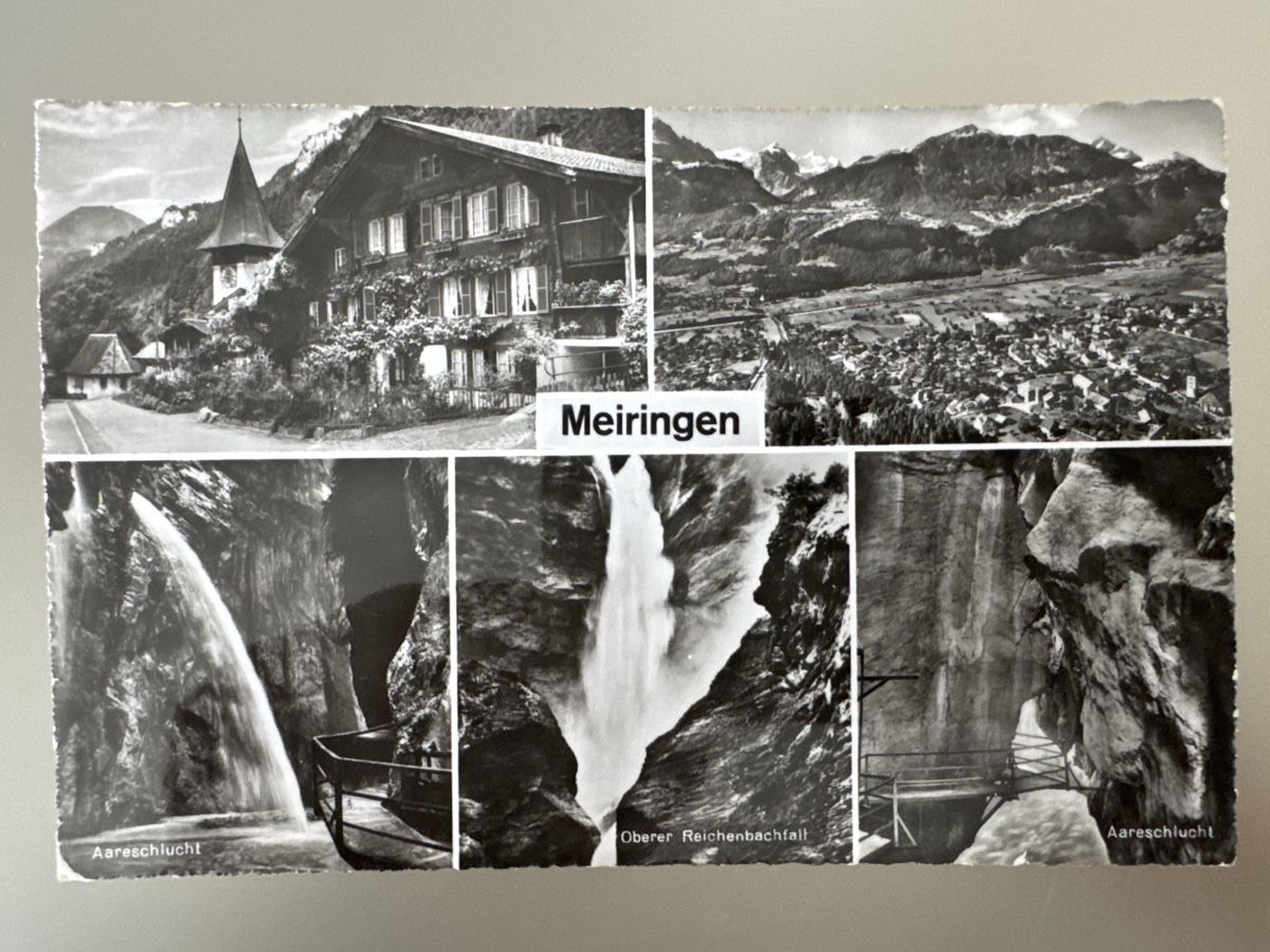 Ansichtskarten: Ansichtskarte Meiringen – Gebraucht aus Zürich von Smarties13