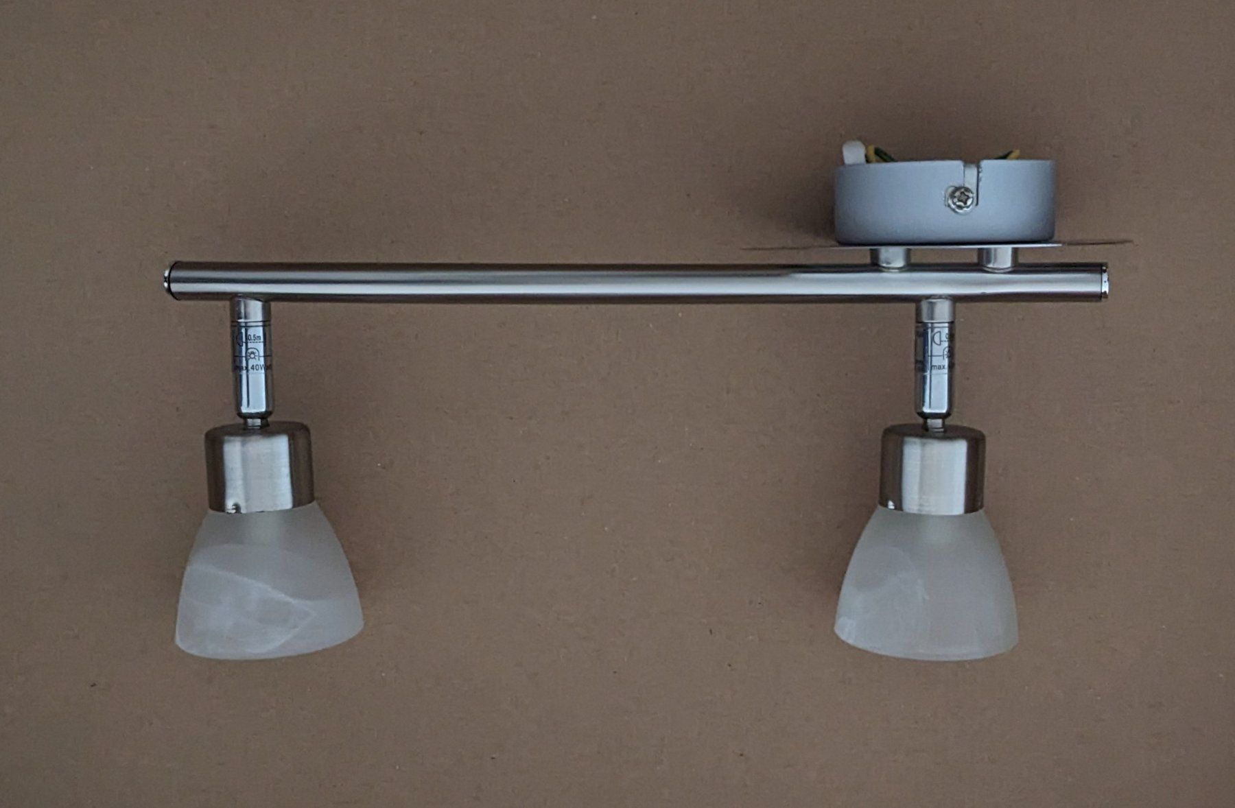 Lampadari & plafoniere: Lampe de plafond avec 2 spots orientables – Usato da Adliswil venduto da hippophile 2