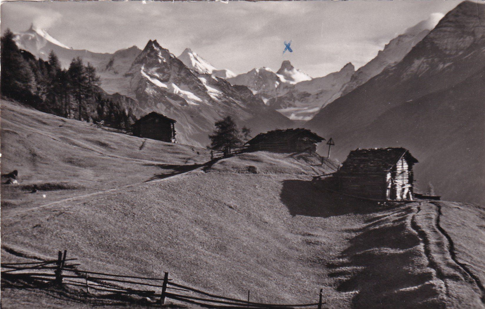 Cartoline postali: Anniviers Pittoresque 1953 – Difettoso da Cormoret venduto da Pascalll2001