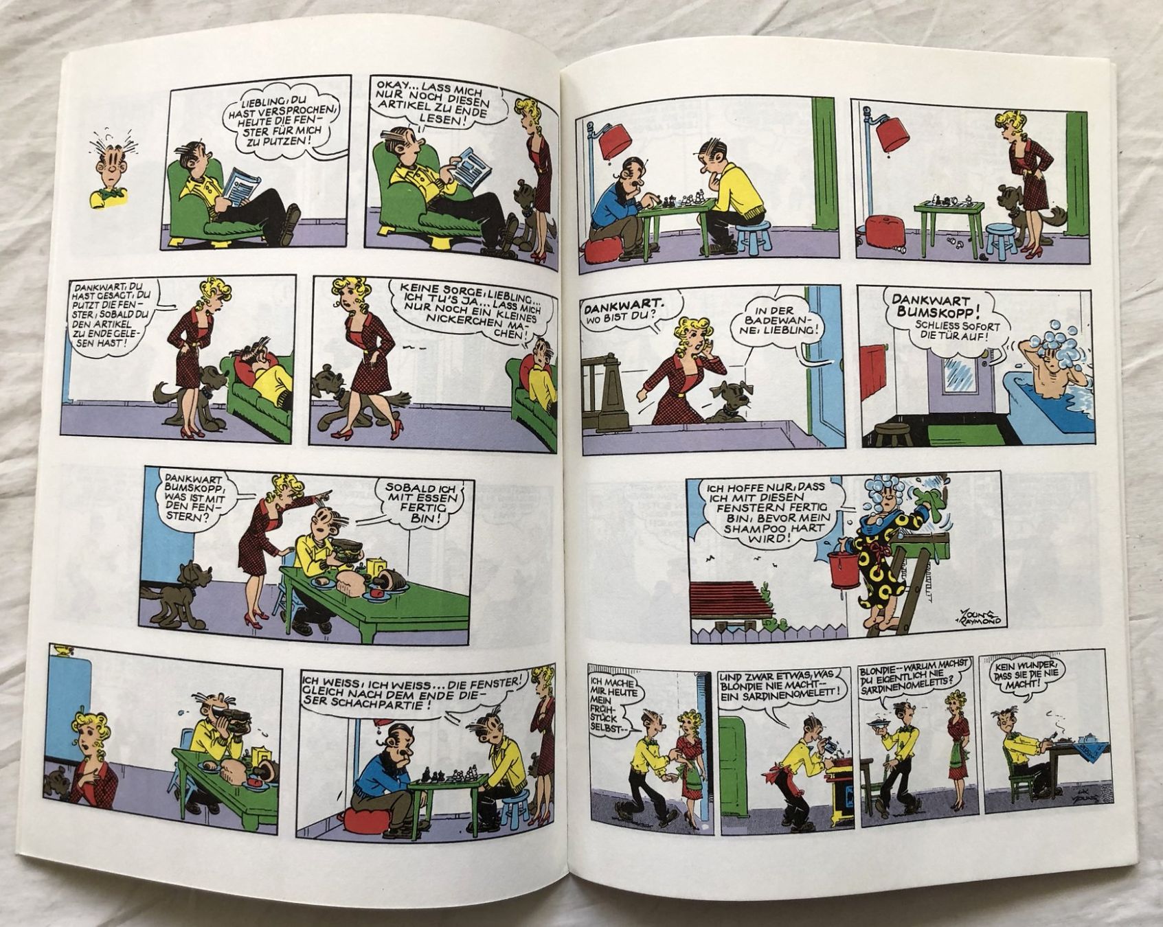 Fumetti: BLONDIE - Heft Nr.2 + Nr.3 – Usato da Schaffhausen venduto da durruti 5