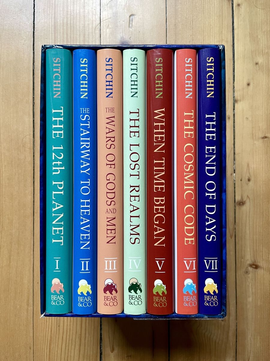 Libri: Zecharia Sitchin - The Complete Earth Chronicles – Nuovo (secondo la descrizione) da Genève venduto da Januacoeli