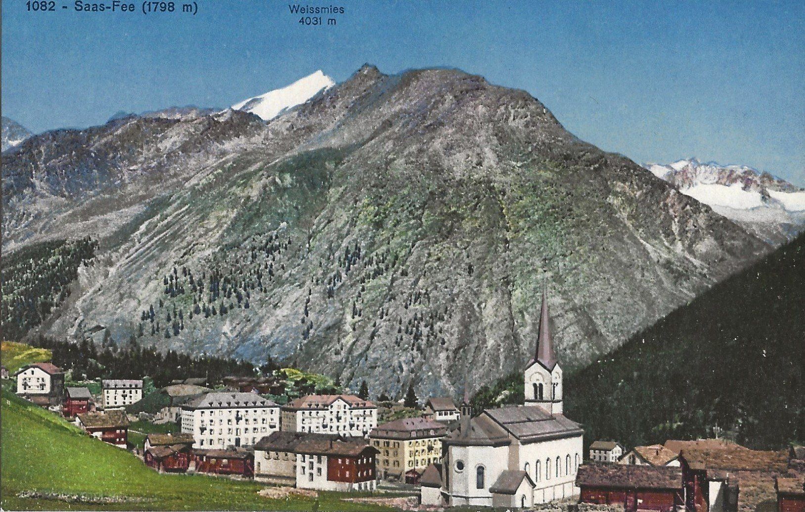 Cartes postales: Saas-Fee VS – D'occasion à Frauenfeld par Merk52
