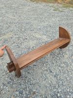 Étagère brutaliste vintage années 50" bois