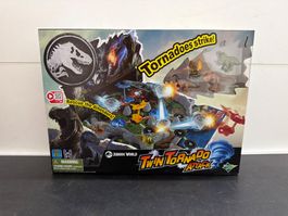 Neu Spielzeug Jurassic World Twin Tornado Attack (1x)