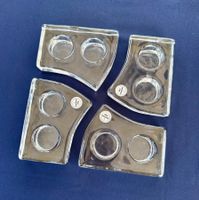 TOP - 4 Stk GLASI HERGISWIL Kerzenhalter „Puzzle“