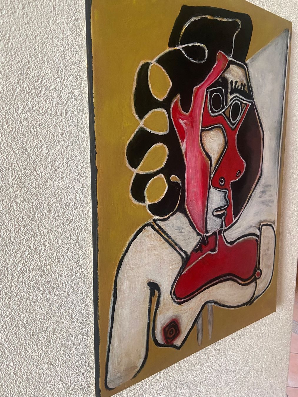Dipinti: Acrylgemälde nach Pablo Picasso - private Studioarbeit – Nuovo (secondo la descrizione) da Hemmental venduto da cat_9l7f 1