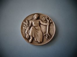 Grosse Medaille Gartenbav Luzern 1954