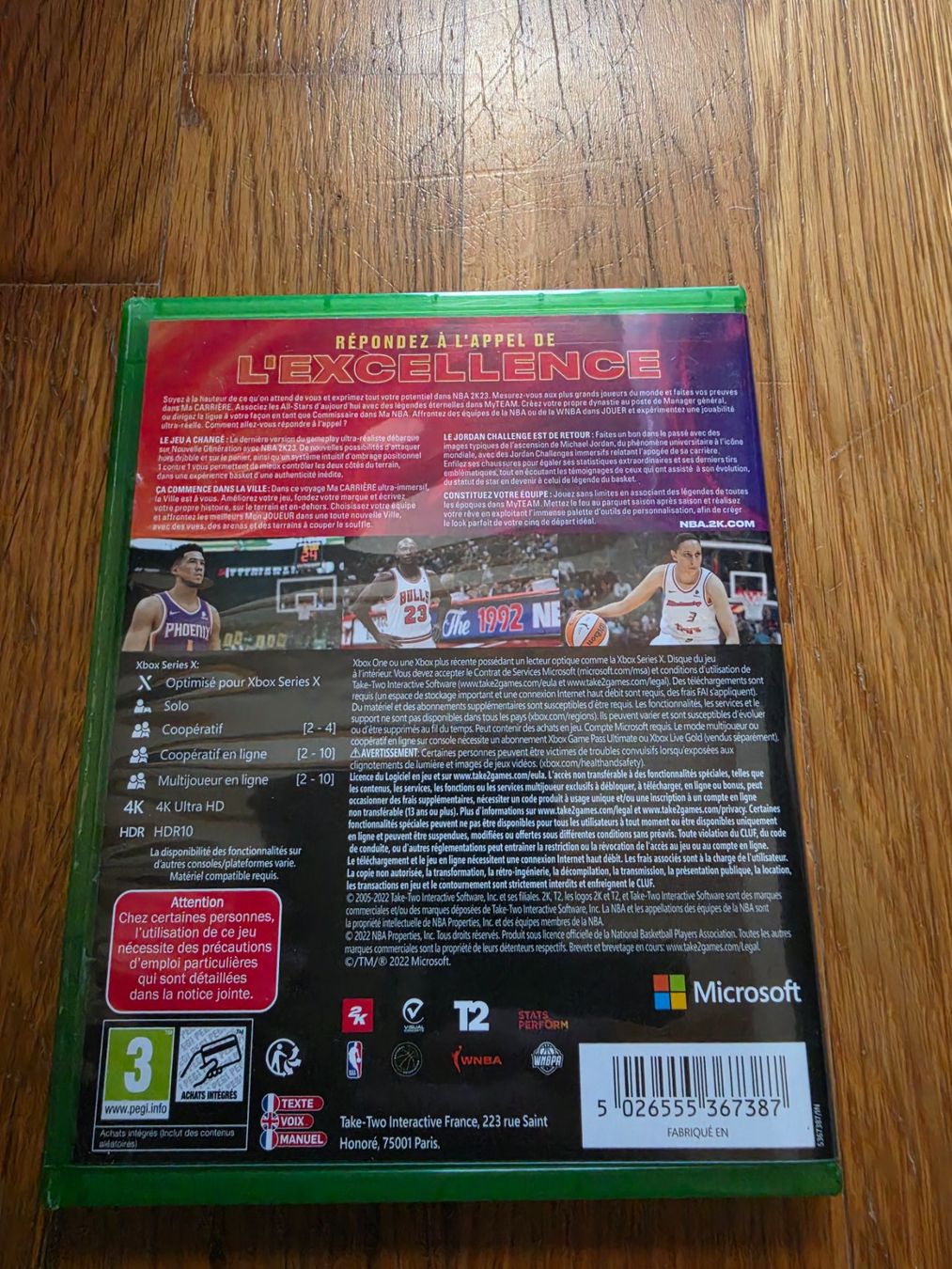 Jeux: NBA 2K23 - Xbox Series X – D'occasion à Montbrelloz par Jah_f7lj 1