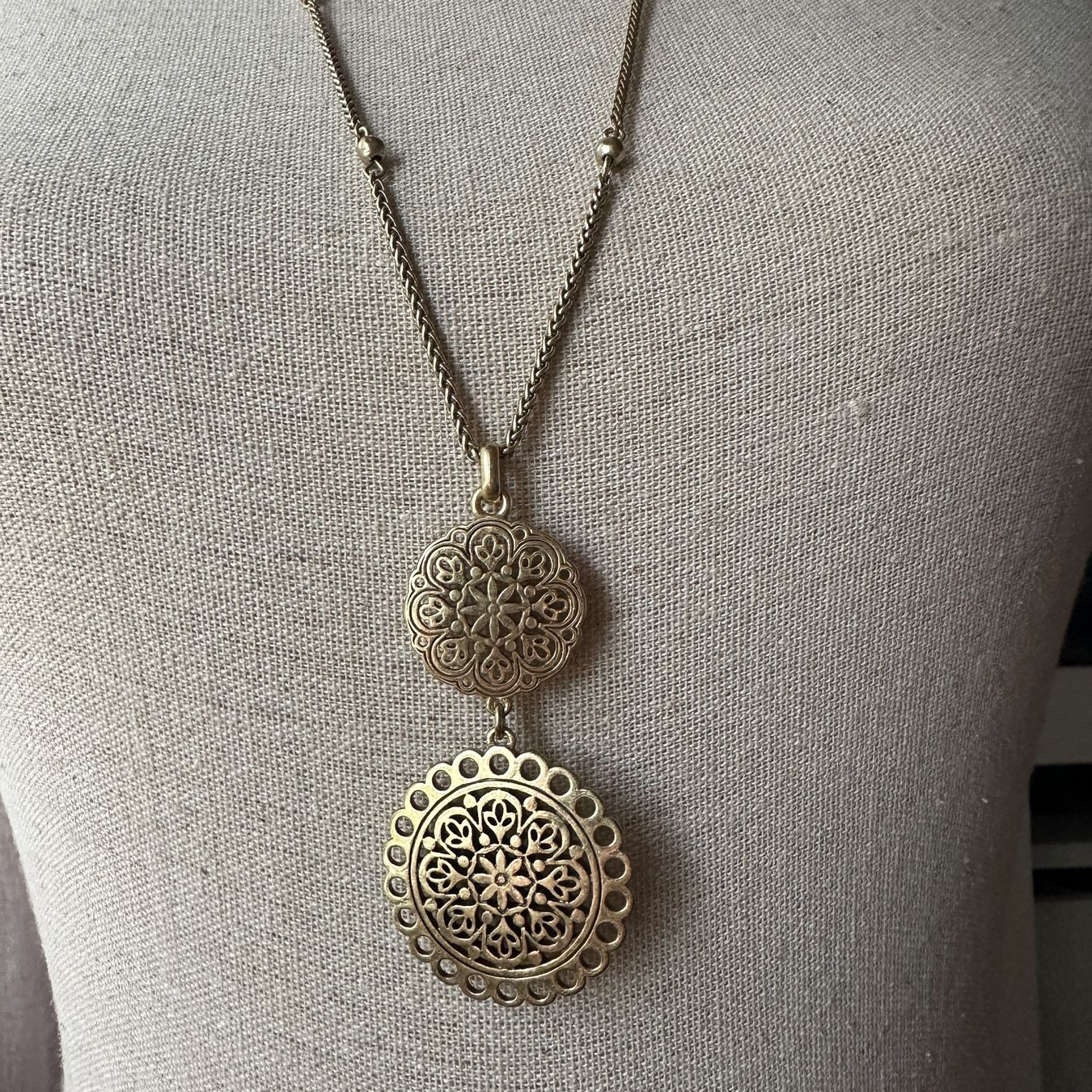 Catenine: goldige Kette (variable Länge) – Nuovo (secondo la descrizione) da Sax venduto da kaulquappe01