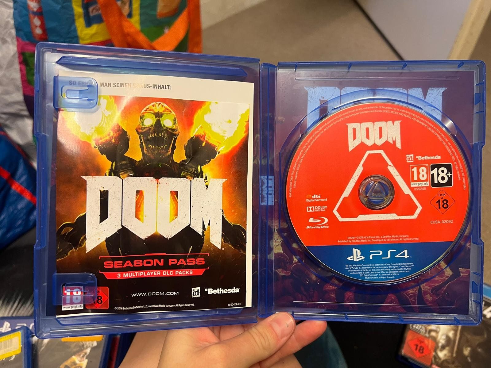 Sony Spiele: PS4 Bundle: DOOM + Wolfenstein + Fallout 4 | UNCUT | OVP – Gebraucht aus Veltheim AG von Nadine_VS 3