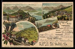 Litho Rigi, Känzeli, Rigi-Klösterli, R