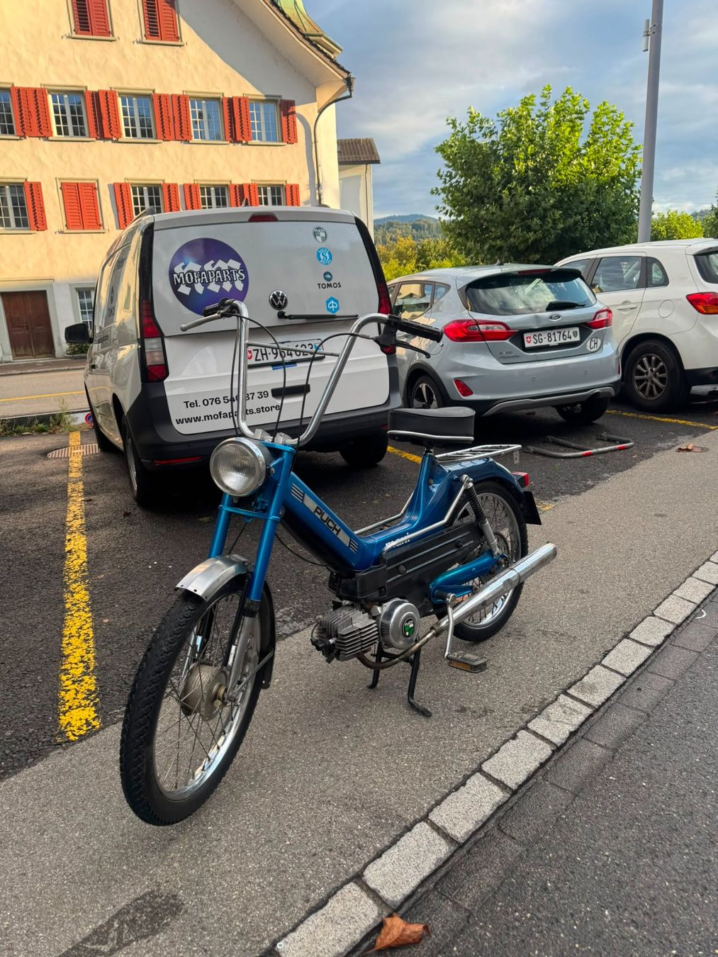 Puch Cyclomoteurs: Puch Maxi S mit Ausweis – D'occasion à Schmerikon par Mofaparts 2
