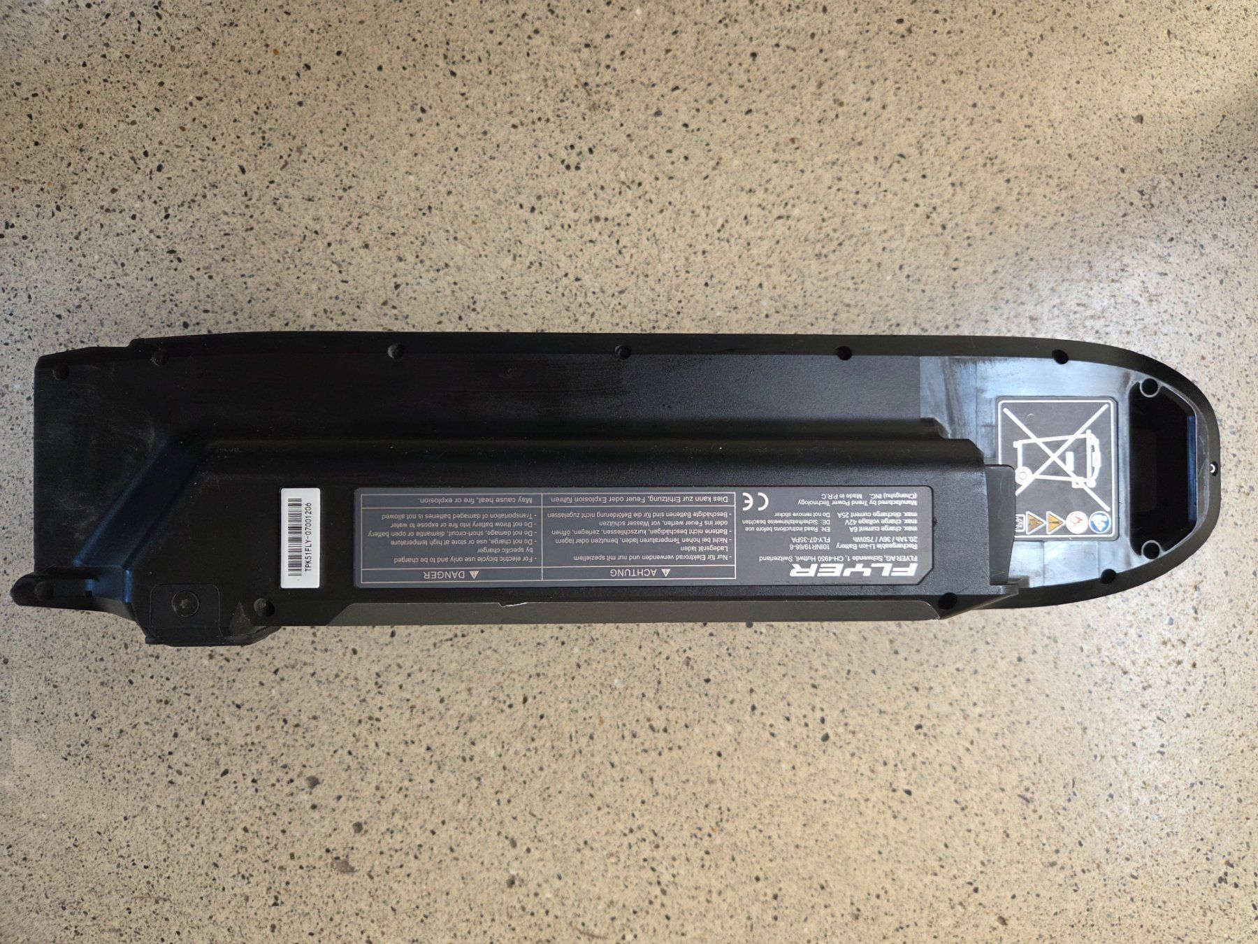 Flyer Batterie: Batterie Flyer 750Wh + chargeur – Usato da Soral venduto da stblob 1