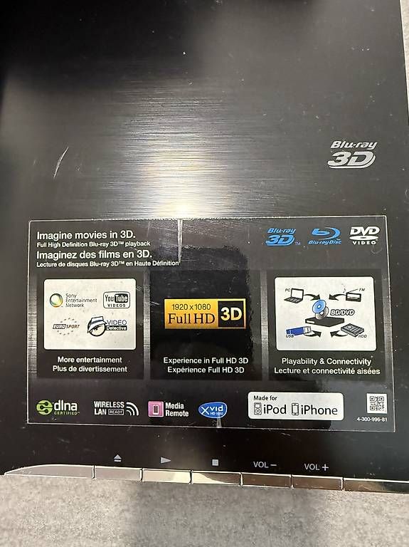 Heimkino: Sony Homecinema System mit Blueray – Gebraucht aus Kloten von robinho83 1