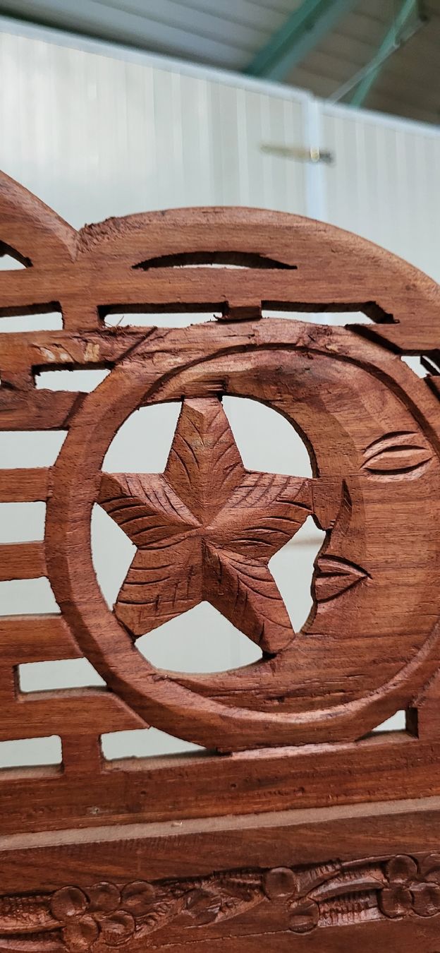Articoli in legno: Holzpaneele, geschnitzt,  Holz-Deko, muss restauriert werden – Difettoso da Figino venduto da mayam63 4