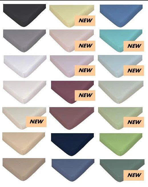 Biancheria da letto: ELASTHAN - JERSEY-FIX 180x200,200-220 – Nuovo e nell'imballaggio originale da Oensingen venduto da directshop24