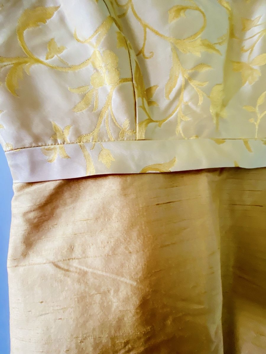 Vestiti: Kleid echt Seide Rohseide – Usato da Herrenschwanden venduto da Cate67 3