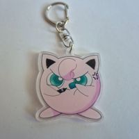 Pokemon Acryl-Schlüsselanhänger - Pummeluff - MER