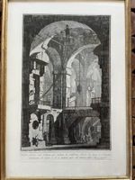 Gravure ancienne  Piranèse  XVIIIe siècle  Giovanni Battista
