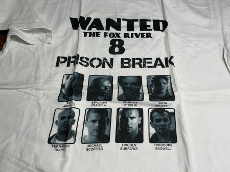 Prison Break T-Shirt - Kultiges TV-Serien Shirt, Top!Gr.3 XL