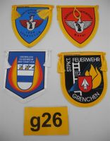 4 Wimpel FW Basel, Zug, Grenchen, Nr.g26