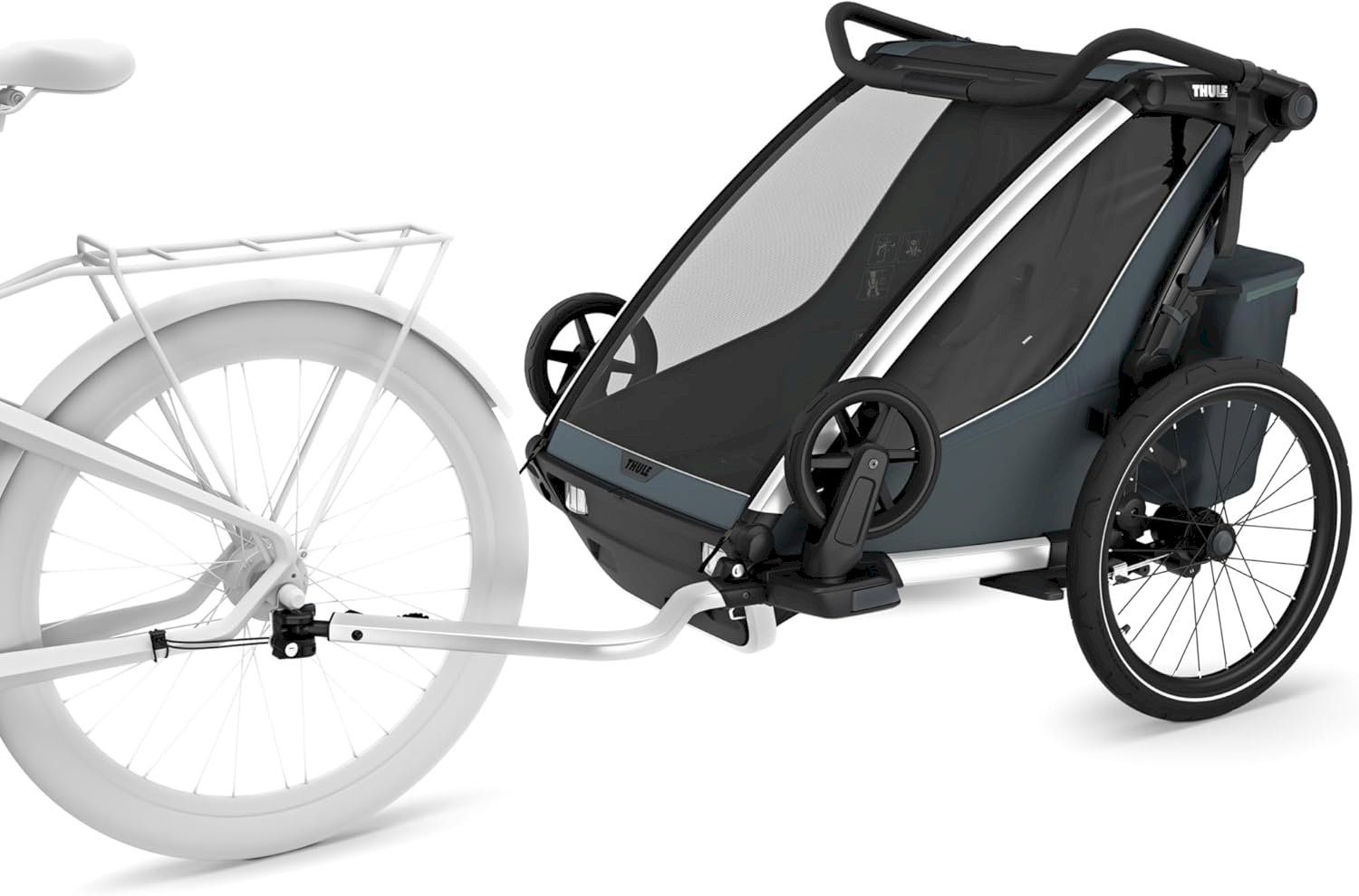 Thule Remorques: Thule Chariot Cross 2 double – Neuf avec emballage d'origine à Bottighofen par zaap