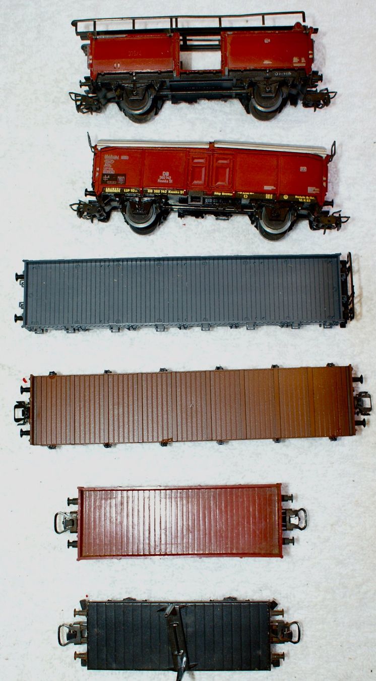 Märklin Modellini di ferrovie: Lot de 6 wagons Marklin – Usato da Morrens VD venduto da alain50