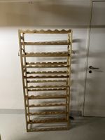 Weinregal aus Holz