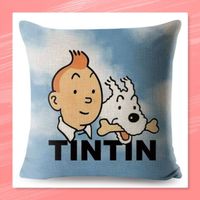 NEU: Tim und Struppi Tintin Kissenbezug kein comic Magazin
