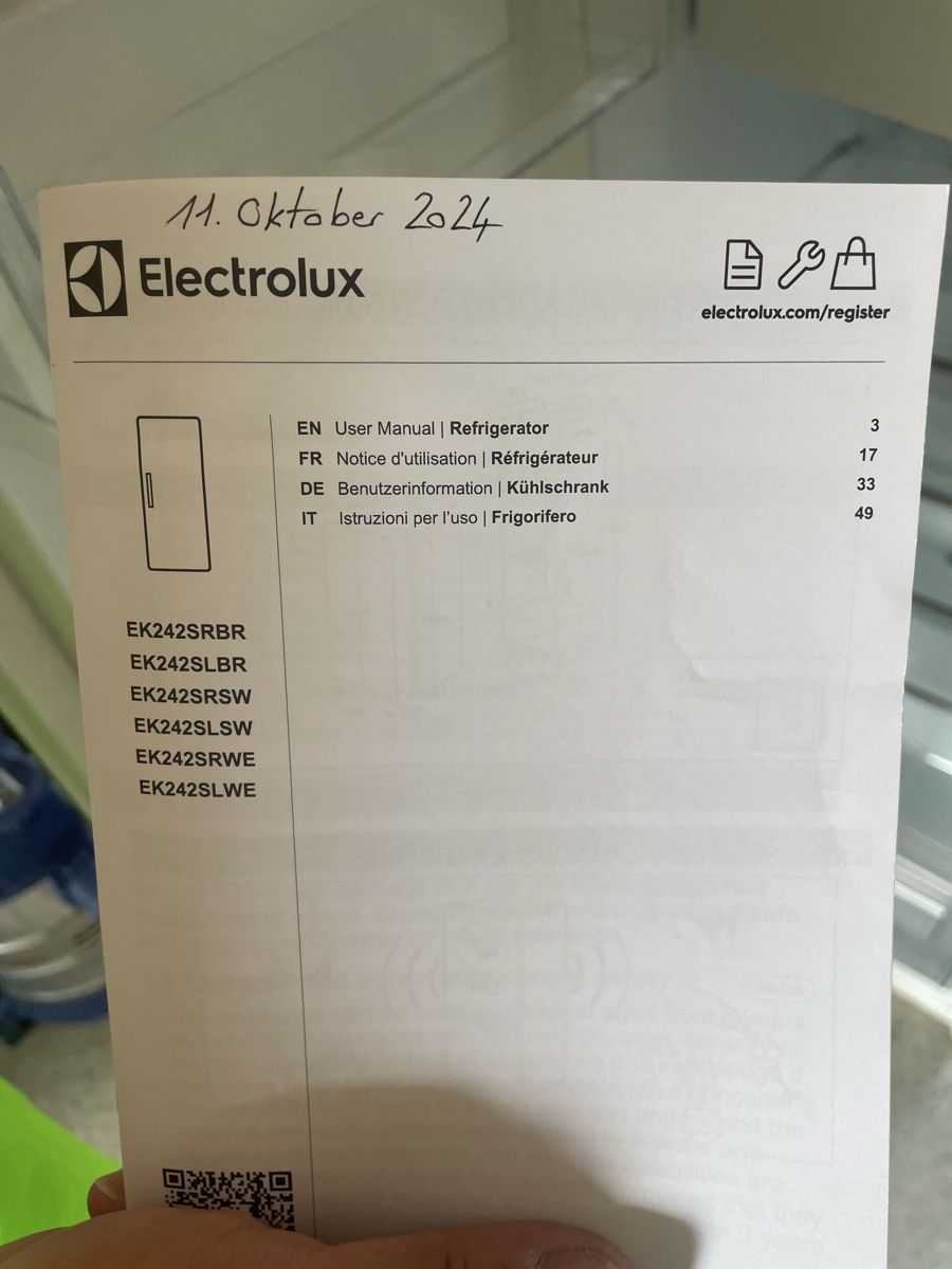 Electrolux Réfrigérateurs: Kühlschrank Electrolux – D'occasion à Obergerlafingen par Sabroe00 3