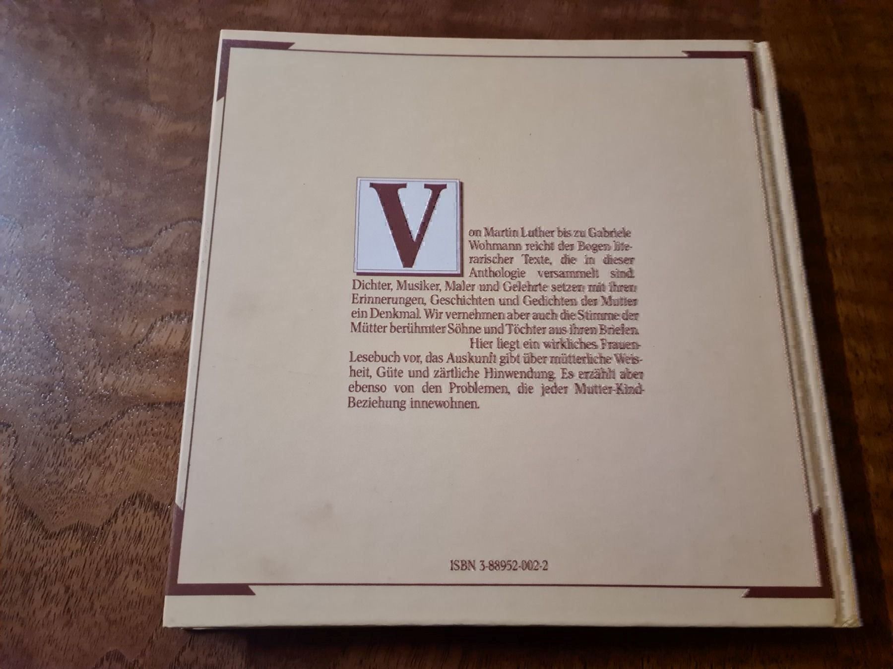 Libri: MÜTTER-MÜTTER – Usato da Erstfeld venduto da Uhu1980 1