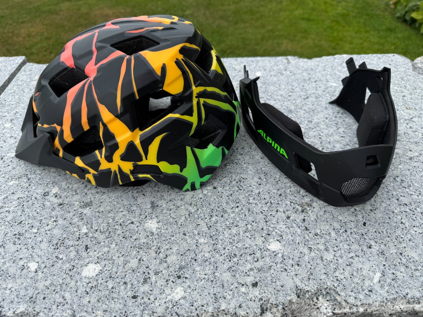 Alpina Helme: Alpin Fullface Helm für Kinder – Gebraucht aus appenzell von Imm27