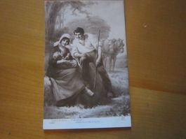 NO 5 Postkarte "Apres la recolte" 1923