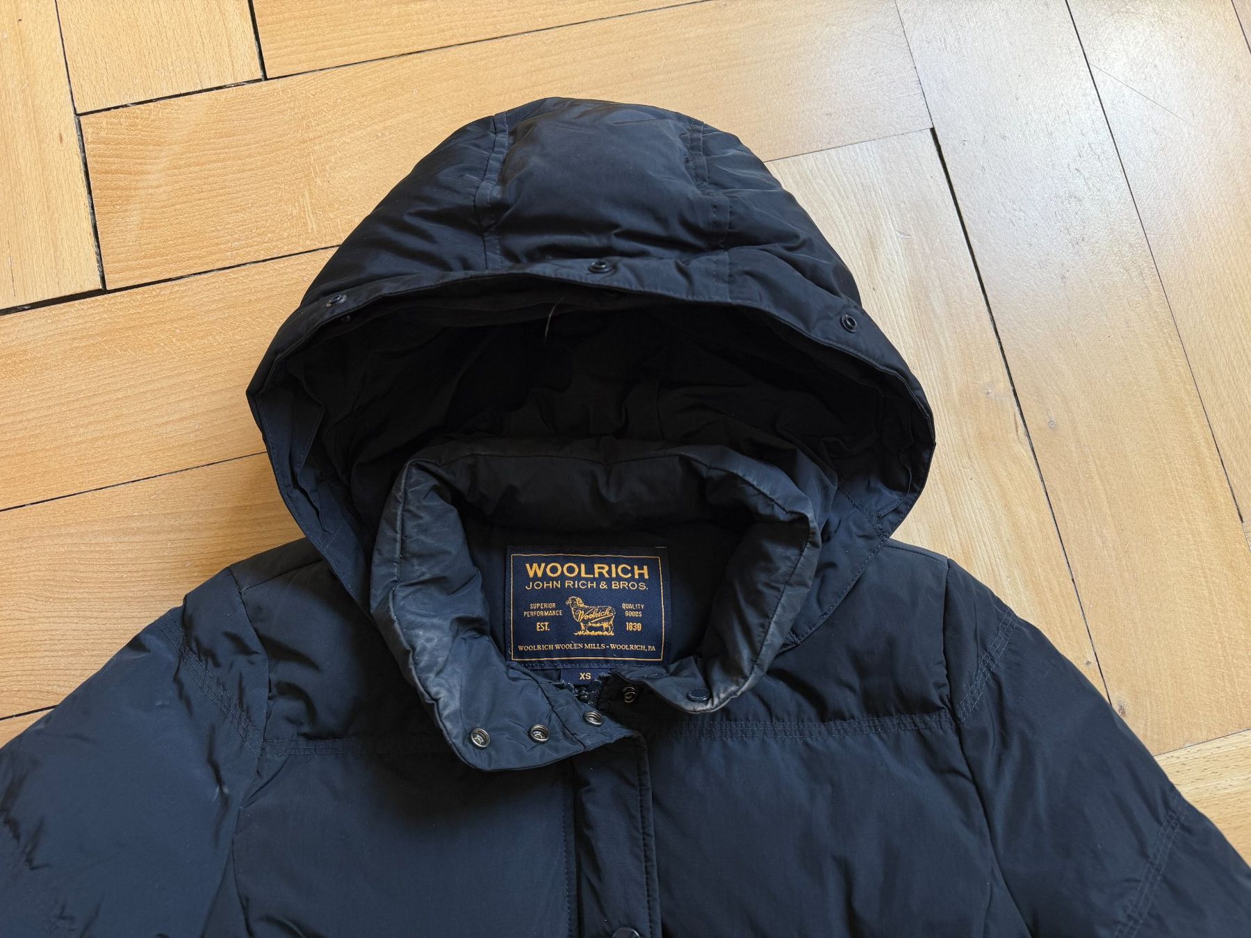 Woolrich Giacche: WOOLRICH - Daunenjacke dunkelblau XS – Usato da Zürich venduto da Diazaio 3