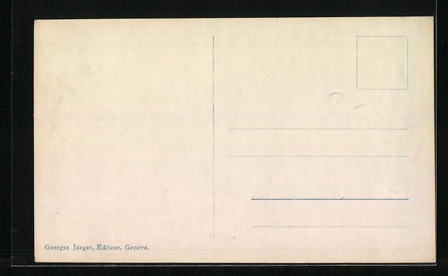 Cartoline postali: Genève, Rue de Mont-Blanc, Strassenbahn – Usato da Berlin venduto da bartko-reher 1