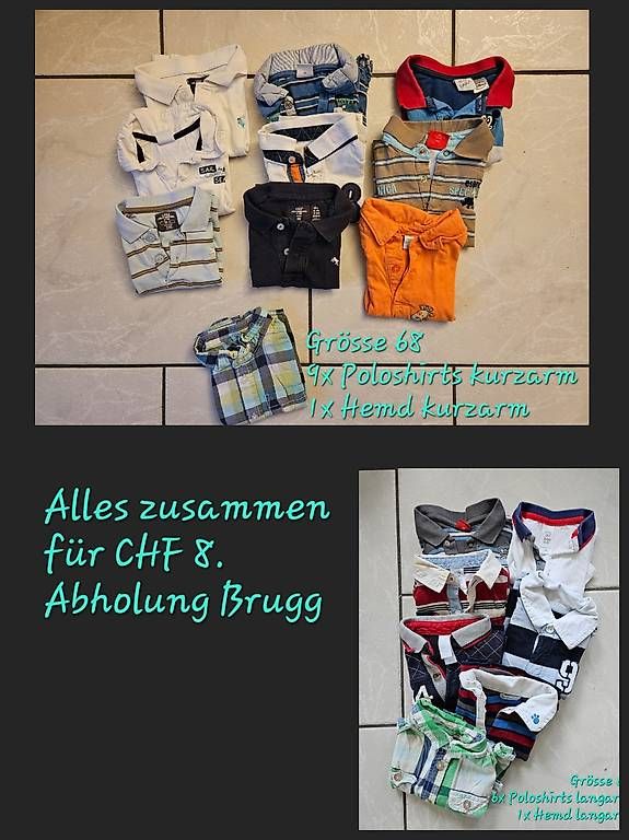 Lotti & Set di vestiti: Kleiderset oder Einzelstücke Grösse 68 – Usato da Brugg AG venduto da man_cx5c 3