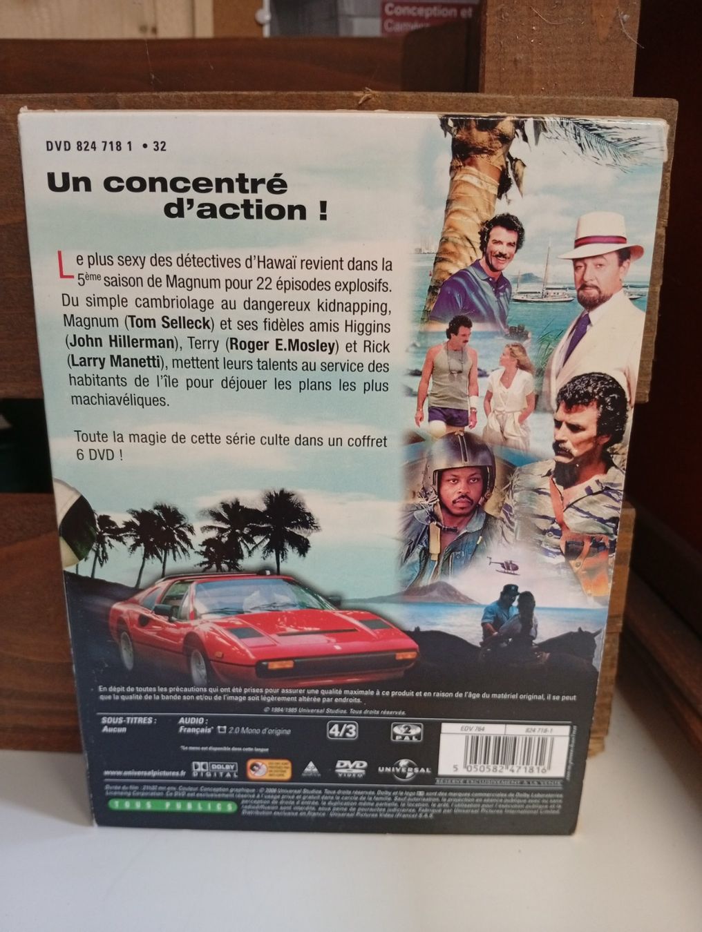 Tutti i DVDs: Magnum saison 5 – Usato da Perrefitte venduto da 36B 2