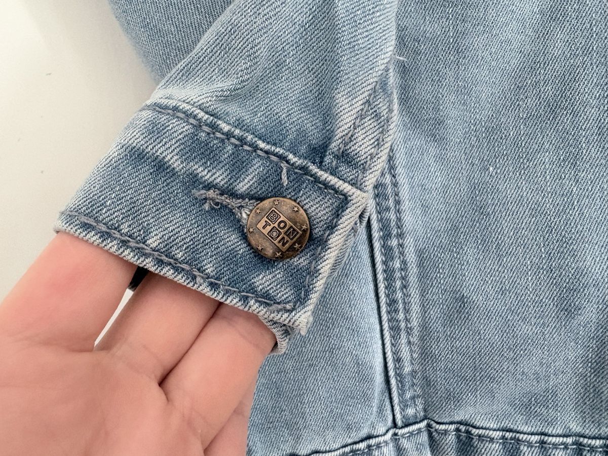 Giacche & Cappotti: Bon Ton, Jeansjacke, 110/116 – Usato da Zürich venduto da Pokimoki_1 4