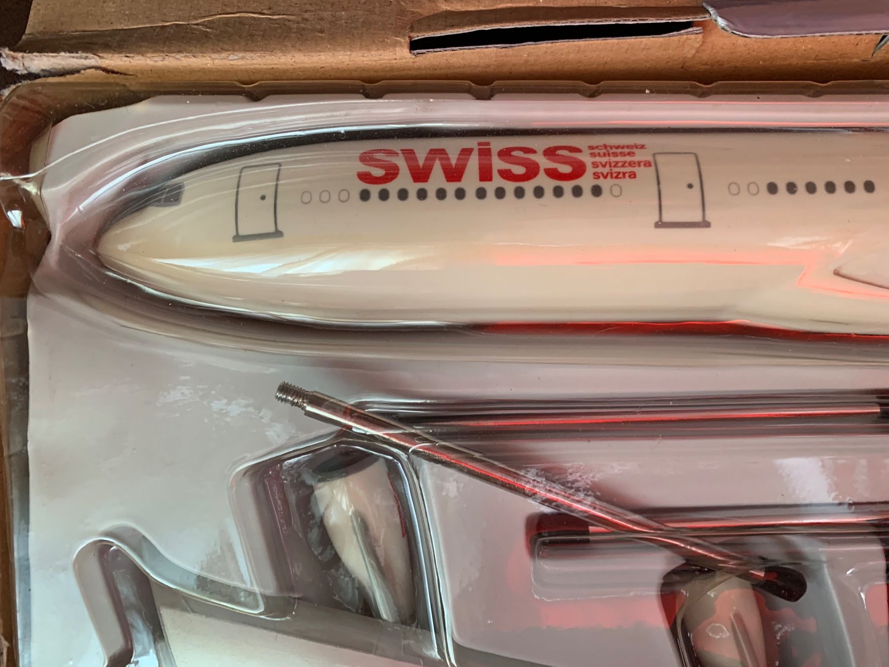 Swiss Modellbausätze & Standmodelle: Modell 1:120, Swiss A340 HB-JMA – Neu und originalverpackt aus Kloten von petrol5555 5