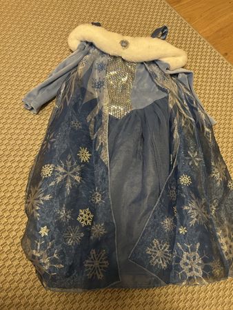 Elsa costume dress size 110/116